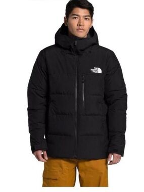 The North Face Black Puffer Hooded Jacket for Men